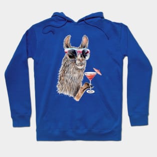 Vacation Llama Hoodie